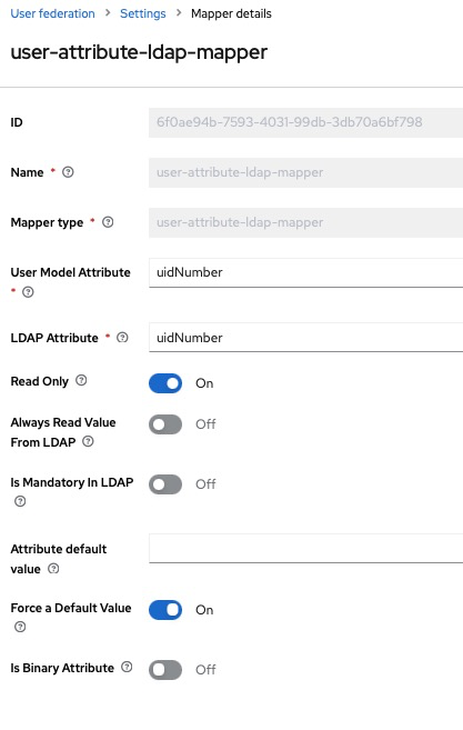 LDAP mappers